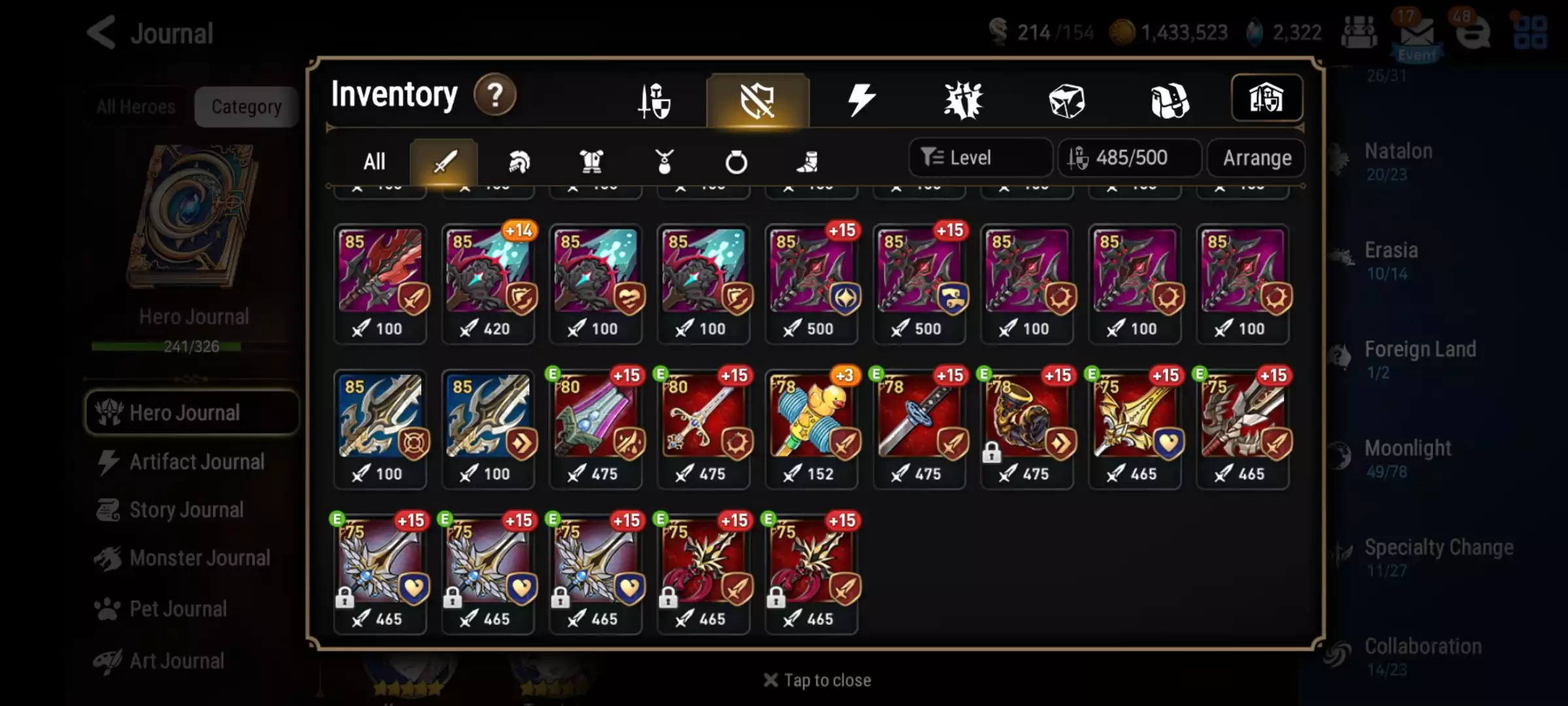 Ảnh Asia stove gmail 180 gear 90 Acc mid game 18ml không tính ainz 14/23 collab Chờ bride dragon senya ra mắt là hốt. Lá acc khá ít Nhiều skin rta có cả biseria mùa trước.